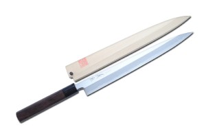 YOSHIHIRO Shiroko Kasumi Yanagi Shitan Handle Sushi Sashimi Chef's Knife 