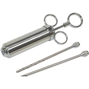 Bayou Classic 5011 2-Ounce Stainless-Steel Seasoning Injector